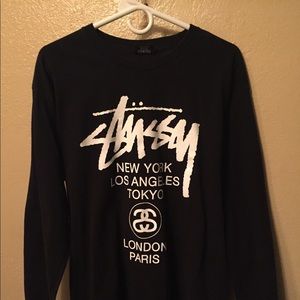 Stussy World Tour long sleeve tee